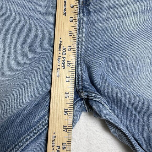 Old Navy Womens Extra High Rise Balloon Jeans Size 24 Light Wash Y2K Baggy - Picture 7 of 8